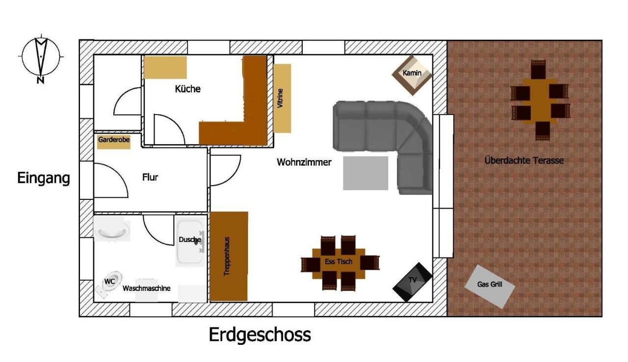 Ferienhaus Am Alfsee Rieste Εξωτερικό φωτογραφία